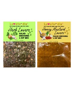 Luvafoodie Variety Pack Dressing and Dip Mix