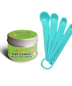 Cat Lovers Spice Blend with Measuring Spoons